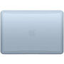 DUX DUCIS LCGB Series matowe transparentne etui do MacBook Neo (A3404) - niebieskie