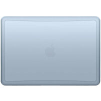 DUX DUCIS LCGB Series matowe transparentne etui do MacBook Neo (A3404) - niebieskie
