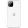 Baseus silikonowe etui przezroczyste do iPhone 11 Pro Max - białe