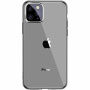 Baseus etui przezroczyste z miękkiego plastiku do iPhone 11 Pro Max - czarne
