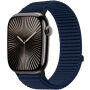 xDfind nylonowy pasek z zapięciem na rzep do Apple Watch 42mm / 41mm / 40mm / 38mm - ciemnoniebieski