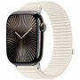 xDfind nylonowy pasek z zapięciem na rzep do Apple Watch 42mm / 41mm / 40mm / 38mm - beżowy