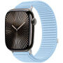 xDfind nylonowy pasek z zapięciem na rzep do Apple Watch 42mm / 41mm / 40mm / 38mm - jasnoniebieski
