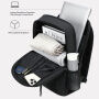 COOLBELL CB-8319 praktyczny plecak na iPad / MacBook do 16" - czarny
