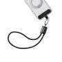 ESSAGER ES-X83 kabel ładujący i do transmisji danych oraz smycz - USB-C na USB-C - 30 cm - czarny