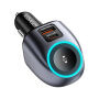 ESSAGER ES-CC31 ładowarka samochodowa z portami USB-C / USB-A i zintegrowaną ładowarką do Apple Watch - 50W - szara