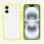 Ochronna ramka silikonowa do iPhone 16 - zielona