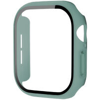xDfind matowe etui zamykane ze szkłem hartowanym do Apple Watch 42mm (Series 10 / 11) - petrolowe
