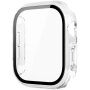 xDfind błyszczące etui zamykane ze szkło hartowane do Apple Watch 42mm (Series 10 / 11) - przezroczyste