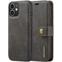 DG.Ming Wyjmowane etui z klapką 2w1 do iPhone'a 11 - szare