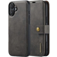 DG.Ming Wyjmowane etui z klapką 2w1 do iPhone'a 16 - szare