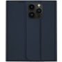 DUX DUCIS pokrowiec flip dla iPhone 14 Pro - ciemnoniebieski