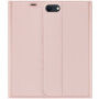 Dux Ducis pokrowiec flip ze stojakiem dla iPhone 7 / 8 - różowo-złoty