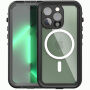 RedPepper Dot+ wstrząsoodporne wodoodporne etui zamykane z MagSafe do iPhone 14 Pro Max - czarne