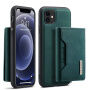 DG.Ming 2w1 Etui z odpinanym portfelem magnetycznym do iPhone 11 - ciemnozielony