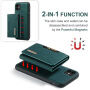 DG.Ming 2w1 Etui z odpinanym portfelem magnetycznym do iPhone 11 - ciemnozielony