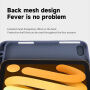 Błyszczące Etui zamykane z klawiaturą i miejscem na Apple Pencil do iPad Air 4 (2020) / Air 5 (2022) / Air 11" (2024-2026) - czarne
