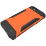 Trwałe opakowanie ochronne z zewnętrzną baterią 4000 mAh dla iPhone 6/6S/7/8 - pomarańczowe