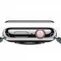 NILLKIN szkło 3D hartowane z czarną ramką do Apple Watch 44mm