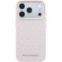 Karl Lagerfeld Perforated Gold Dots Etui z MagSafe do iPhone 17 Pro - różowy