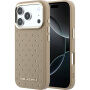 Karl Lagerfeld Perforated Gold Dots Etui z MagSafe do iPhone 17 Pro - beżowy