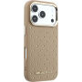 Karl Lagerfeld Perforated Gold Dots Etui z MagSafe do iPhone 17 Pro - beżowy