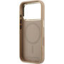 Karl Lagerfeld Perforated Gold Dots Etui z MagSafe do iPhone 17 Pro - beżowy