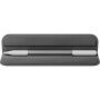 UNIQ Camden Lite etui zamykane z podstawką origami i miejscem na Apple Pencil do iPad 10,9" (2022) / 11" (2025) - ciemnoszare