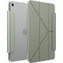 UNIQ Camden Lite etui zamykane z origami podstawką i miejscem na Apple Pencil do iPad 10,9" (2022) / 11" (2025) - zielone