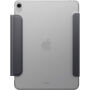 UNIQ Camden Lite etui zamykane z podstawką origami i miejscem na Apple Pencil do iPad Air 11" (2024-2026) - ciemnoszare