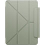 UNIQ Camden Lite etui zamykane z origami podstawką i miejscem na Apple Pencil do iPad Air 11" (2024-2026) - zielone