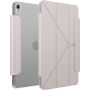 UNIQ Camden Lite etui zamykane z podstawką origami i miejscem na Apple Pencil do iPad Air 13" (2024-2026) - beżowe