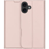 DUX DUCIS Etui z klapką Skin Pro do iPhone'a 16 - różowe złoto
