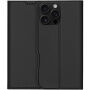 DUX DUCIS Etui z klapką Skin Pro do iPhone'a 16 Pro - czarne