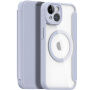 Etui z klapką DUX DUCIS Skin X z MagSafe dla iPhone 14 - fioletowy