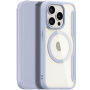 Etui z klapką DUX DUCIS Skin X z MagSafe dla iPhone 15 Pro - fioletowy