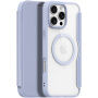 DUX DUCIS Etui Skin X z klapką z MagSafe do iPhone'a 16 Pro - niebiesko-szary