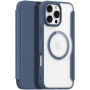 DUX DUCIS Etui z klapką Skin X z MagSafe do iPhone'a 16 Pro - ciemnoniebieski