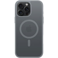 DUX DUCIS Yind Matte Cover z MagSafe do iPhone'a 15 Pro - Szary