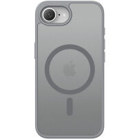 DUX DUCIS Matowe etui Yind z MagSafe na iPhone'a 16e - szare