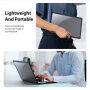 DUX DUCIS LCGM Series błyszczące transparentne Etui do MacBook Pro 16" (A2485 / A2780 / A2991 / A3186 / A3403 / A3428 / A3429) - czarny