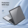 DUX DUCIS LCGM Series błyszczące transparentne Etui do MacBook Pro 16" (A2485 / A2780 / A2991 / A3186 / A3403 / A3428 / A3429) - czarny