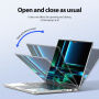 DUX DUCIS LCGM Series błyszczące, transparentne Etui do MacBook Pro 16" (A2485 / A2780 / A2991 / A3186 / A3403 / A3428 / A3429) - przezroczyste