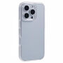 Dwuczęściowe Etui zamykane na przód i tył do iPhone 16 Pro - przezroczyste