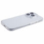 Dwuczęściowe Etui zamykane na przód i tył do iPhone 16 Pro - przezroczyste