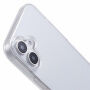 Dwuczęściowe Etui zamykane na przód i tył do iPhone 16 - przezroczyste