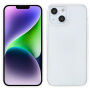 Dwuczęściowe Etui zamykane na przód i tył do iPhone 14 - przezroczyste