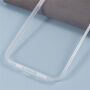 Dwuczęściowe Etui zamykane na przód i tył do iPhone 15 Pro Max - przezroczyste