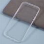 Dwuczęściowe Etui zamykane na przód i tył do iPhone 15 Plus - przezroczyste