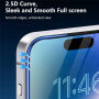 JOYROOM szkło hartowane 2.5D Anti-Spy z czarną ramką do iPhone 18 Pro